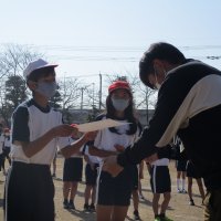 高学年　持久走大会