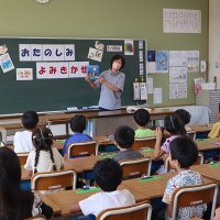 朝の読み聞かせ